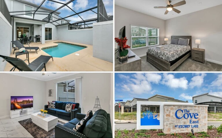 Private Pool & Theater – Disney Nearby!